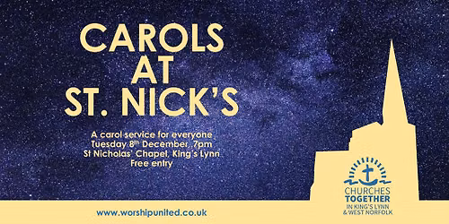 Carols at St Nick\u2019s