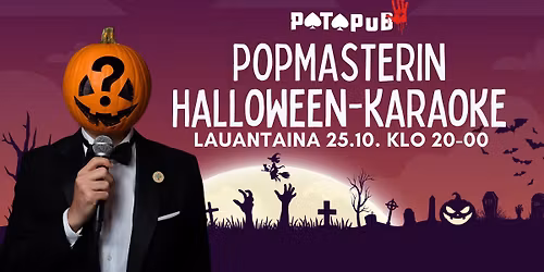 Popmasterin HALLOWEEN-KARAOKE