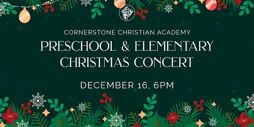 CCA Elementary & Preschool Christmas Concert