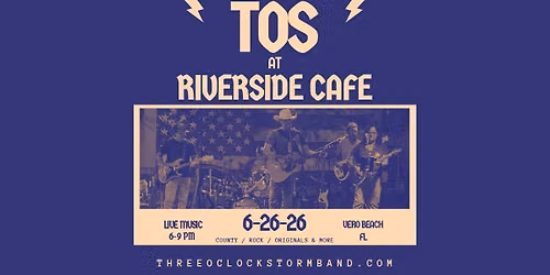 TOS IS HEADING BACK TO RIVERSIDE