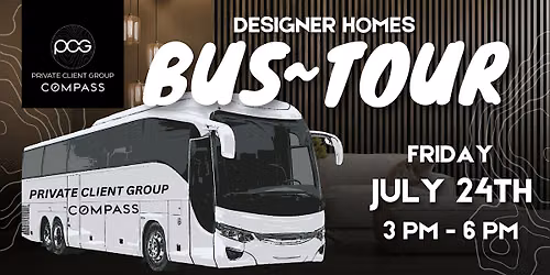 Designer Homes Bus~Tour