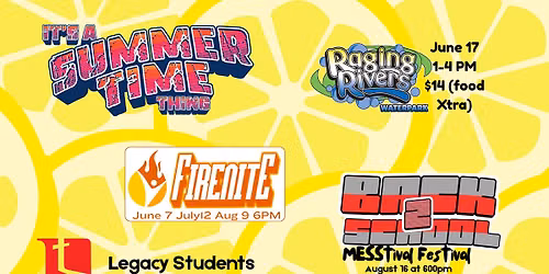 Legacy Students Back 2 School Messtival Festival