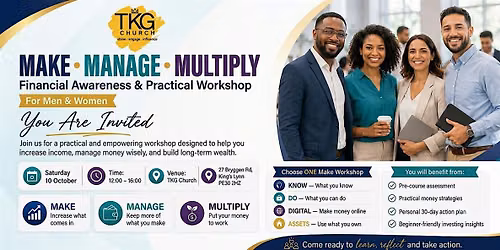 TKG Men & Women Conference 2026 - MAKE! MANAGE!! MULTIPLY!!!