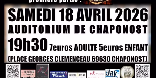 CONCERT DES 10 ANS A CHAPONOST A L'AUDITORIUM