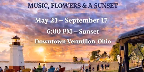 3rd Thursday Music, Flowers & A Sunset