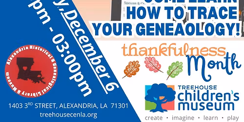 Ancestry with Alexandria Historical & Genealogical Library & Museum