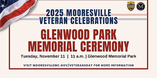 Glenwood Park Memorial Ceremony