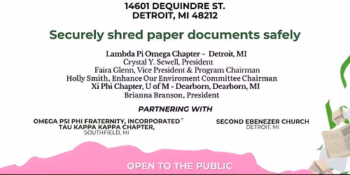 Community Recycle\/Shred Day 2026