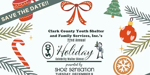 22nd Annual Holiday Celebrity Waiter Dinner