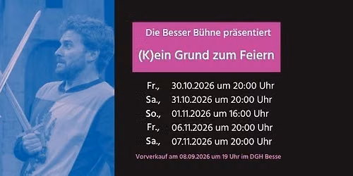 Vorstellung (K)ein Grund zum Feiern