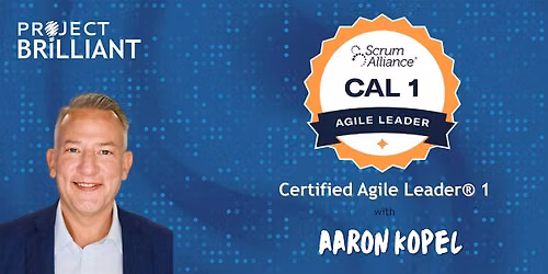 Certified Agile Leadership I (CAL1) - Indianapolis, IN