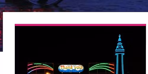 LOF Blackpool illuminations weekend