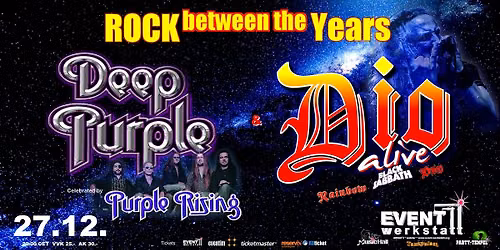 DIO & DEEP PURPLE celebrated by Dio Alive & Purple Rising