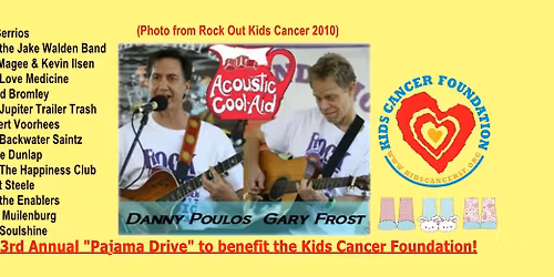 3rd Annual Jammy Jam for Kids Cancer Foundation
