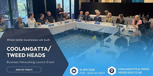 D32 Business Networking - Launch Event in Coolangatta\/Tweed Heads - Wed 15 Apr