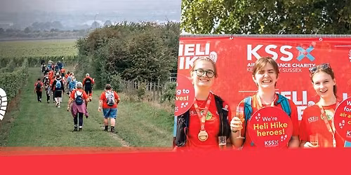 Heli Hike in Surrey - Air Ambulance Charity Kent Surrey Sussex