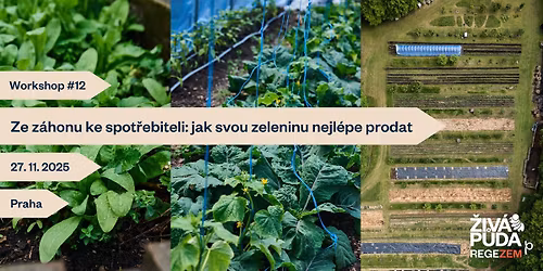 Workshop: Ze z\u00e1honu ke spot\u0159ebiteli: jak svou zeleninu nejl\u00e9pe prodat