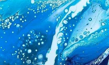 Art Methods for Kids -   Paint Pour Ocean Waves