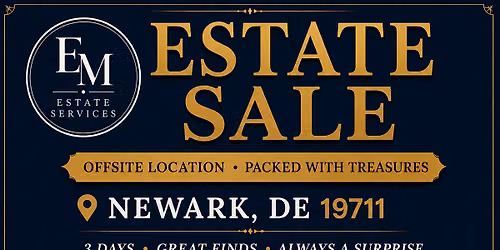 ESTATE SALE - offsite location, items from multiple homes 