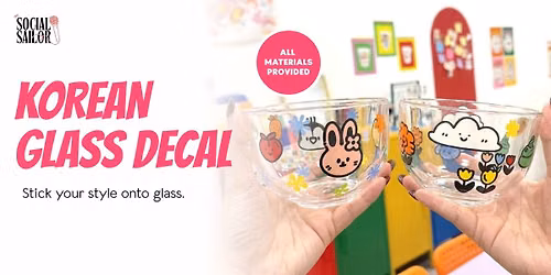 Korean Glass Decal - Chennai