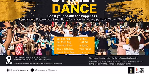 Church Street Street Dance Social