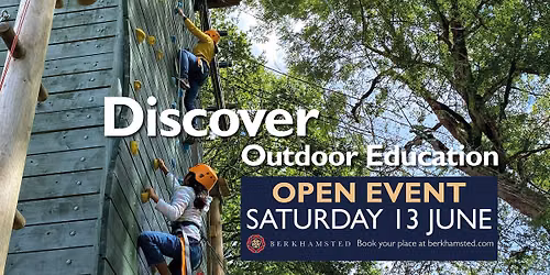 Outdoor Education Summer Open Event