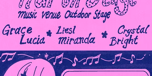 Huron Stage Presents: Crystal Bright, Grace Lucia, & Liesl Miranda