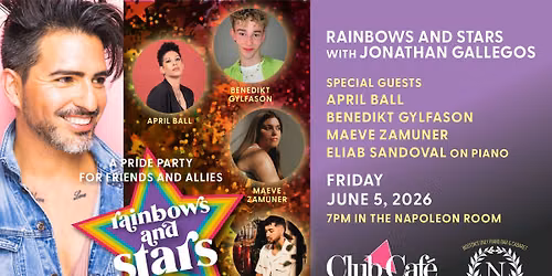 Rainbows and Stars with April Ball, Benedikt Gylfason , Maeve Zamuner & Eliab Sandoval