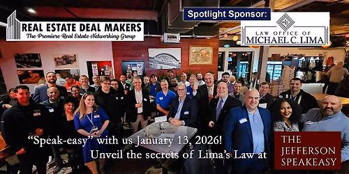 Speak Easy with Lima Law @ our January Real Estate Deal Makers event