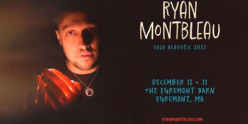 Ryan Montbleau at the Barn