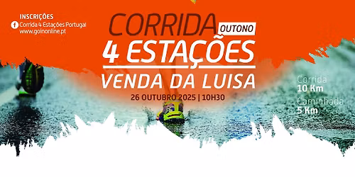 Corrida 4 Esta\u00e7\u00f5es Venda da Lu\u00edsa