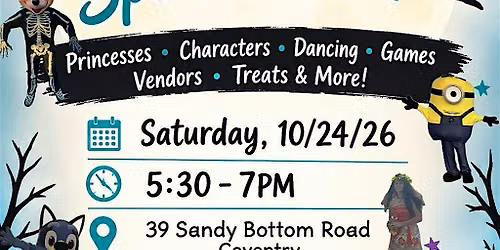 Judi T. Dance Studio Trunk or Trunk Spooktacular (with character guests)