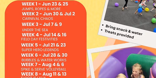 Peak Summer Camp - T\/TH, 12:30 - 3:30 pm