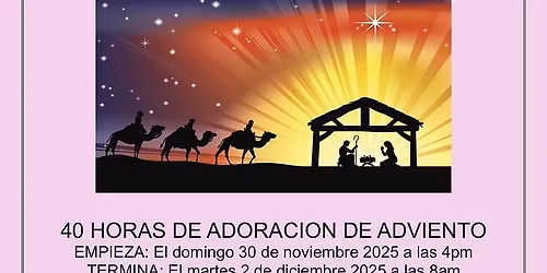 Advent 40 Hour Adoration
