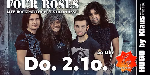 Four Roses Live - Auftakt zum Hugo Live Weekend | Eintritt frei