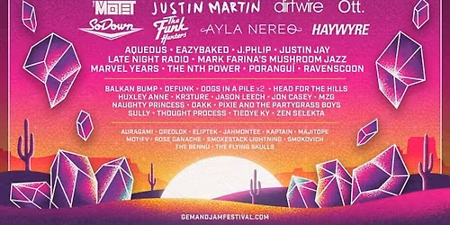 2025 Gem and Jam Festival - Sunday at Pima County Fairgrounds