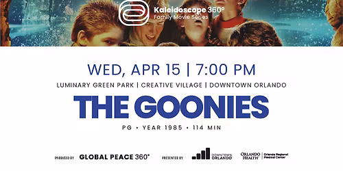 Kaleidoscope 360\u00b0 & Luminary Market Movie Night: The Goonies