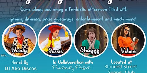 Party with Toy Story and Scooby Doo!