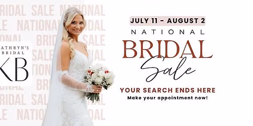 National Bridal Sale Event