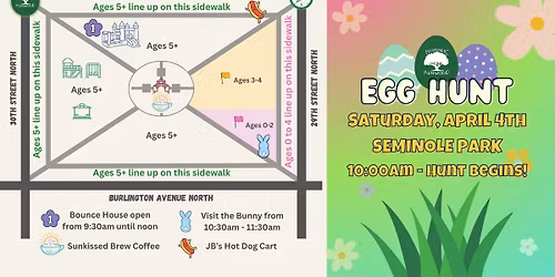 Annual Egg Hunt at Seminole Park