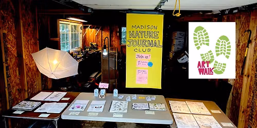 *Call for Art* - Nature Journal booth at Emerson Eken Art Walk