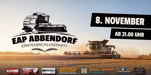 Ernteabschlussparty Abbendorf 2025