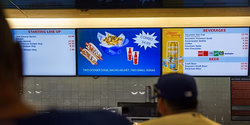 Parking Chicago Cubs at Los Angeles Dodgers