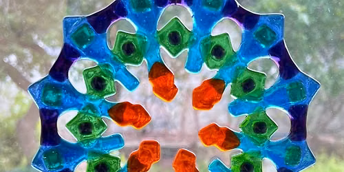 6\/27 Mandala Fused Suncatcher Class