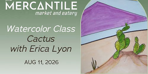 August Paint Night: Cactus
