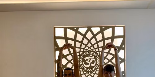 The Breeze Hot Static Yoga Teacher Training with Hassan Hassan, Jo Robinson and Sam Magee.