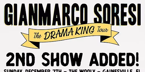 Gianmarco Soresi at The Wilbur