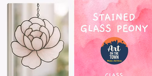 Stained Glass Peony Class