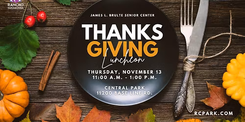 Thanksgiving Luncheon