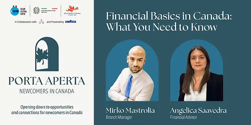 Porta Aperta \u2013 Financial Basics in Canada